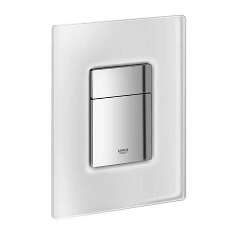 Grohe Skate Cosmopolitan Abdeckplatte, Mit Glasoberfläche, Chrom/daVinci Weß 4 Grohe Skate Cosmopolitan Abdeckplatte, Mit Glasoberfläche, Chrom/daVinci Weß – Bild 2