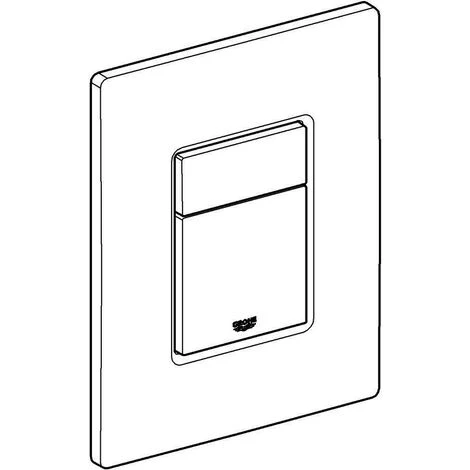 Grohe Skate Cosmopolitan Abdeckplatte, Mit Glasoberfläche, Chrom/daVinci Weß 6 Grohe Skate Cosmopolitan Abdeckplatte, Mit Glasoberfläche, Chrom/daVinci Weß – Bild 4