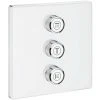 Grohe Grohtherm SmartControl 3-fach Unterputzventil, Moon White -GROHE SHOP 58489135 1