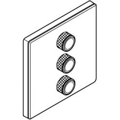 Grohe Grohtherm SmartControl 3-fach Unterputzventil, Moon White -GROHE SHOP 58489135 4