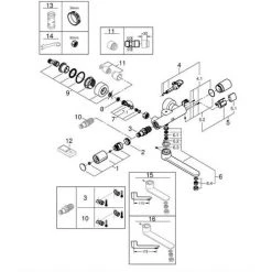 Grohe Eurosmart Cosmopolitan E Special Infrarot-Elektronik Waschtisch-Wandarmatur 7 Grohe Eurosmart Cosmopolitan E Special Infrarot-Elektronik Waschtisch-Wandarmatur -GROHE SHOP 58580452 2