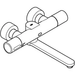 Grohe Eurosmart Cosmopolitan E Special Infrarot-Elektronik Waschtisch-Wandarmatur 8 Grohe Eurosmart Cosmopolitan E Special Infrarot-Elektronik Waschtisch-Wandarmatur -GROHE SHOP 58580452 3