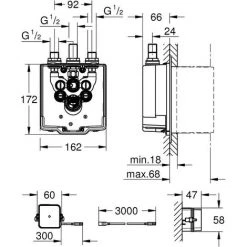 Grohe Eurosmart CE Unterputzkörper -GROHE SHOP 58580458 4
