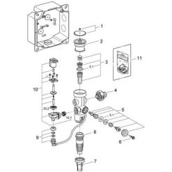 Grohe Druckspüler Für WC, Mit Anschluss Für Magnetventil -GROHE SHOP 58580466 3