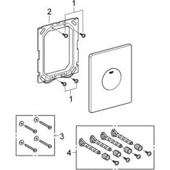Grohe Skate Abdeckplatte, Chrom 8 Grohe Skate Abdeckplatte, Chrom -GROHE SHOP 58580471 3