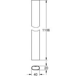 Grohe Rainshower SmartControl Ersatzrohr Für Duschsysteme -GROHE SHOP 58605601 4