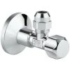 Grohe Eckventil, 3/8", Quetschv. Schubschaft Lang Rosette, Chrom -GROHE SHOP 58605609 1