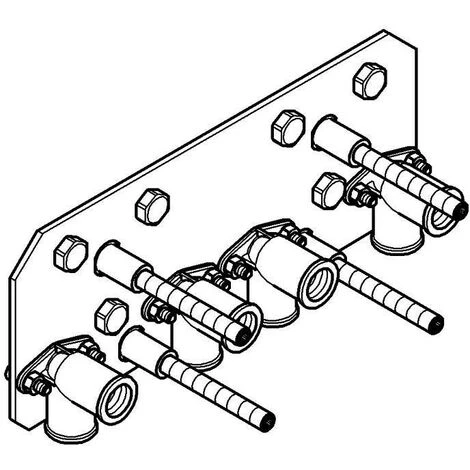 Grohe Rainshower F-Series 15" Rohbau-Set 5 Grohe Rainshower F-Series 15" Rohbau-Set – Bild 3
