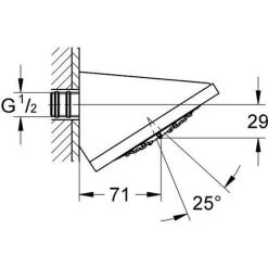 Grohe Rainshower F-Series 5" Kopfbrause -GROHE SHOP 58605622 4