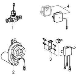 Grohe Temperatursensor Für Urinal, Mit Trafo -GROHE SHOP 58605680 3