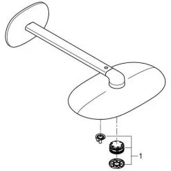 Grohe Rainshower Duo 360 Kopfbrauseset 450 Mm, 2 Strahlarten -GROHE SHOP 58605691 3