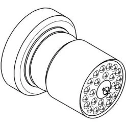 Grohe Relexa 50 Seitenbrause, Chrom -GROHE SHOP 58605718 4