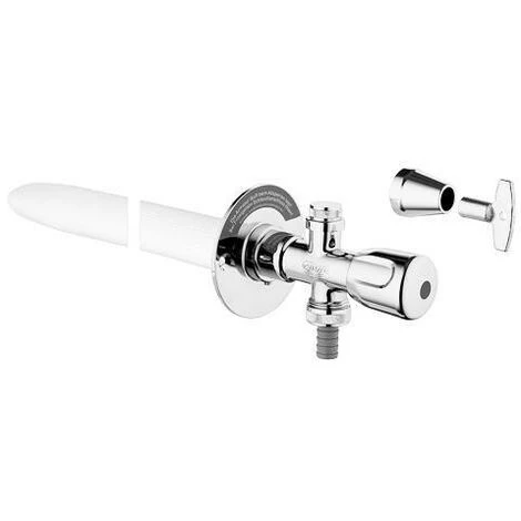 Grohe Eurotec-Komplett Außenwandventil , DN15 Mit Steckschlüssel Mattchrom 4 Grohe Eurotec-Komplett Außenwandventil , DN15 Mit Steckschlüssel Mattchrom – Bild 2