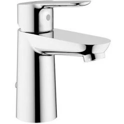 Grohe BauEdge Einhand Waschtischbatterie, S-Size, Versenkbare Kette, Chrom -GROHE SHOP 58605780 2
