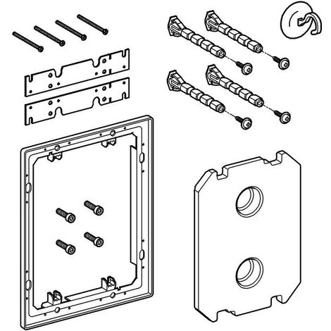 Grohe Montageset 5 Grohe Montageset – Bild 3