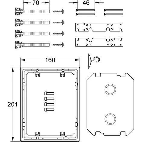 Grohe Montageset 6 Grohe Montageset – Bild 4
