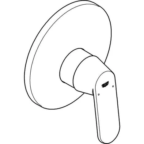 Grohe Eurosmart Cosmopolitan Einhand-Brausebatterie Verchromt 6 Grohe Eurosmart Cosmopolitan Einhand-Brausebatterie Verchromt – Bild 4