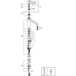 Grohe Euroeco Special Einhand-Waschtischbatterie, -GROHE SHOP 58605802 3