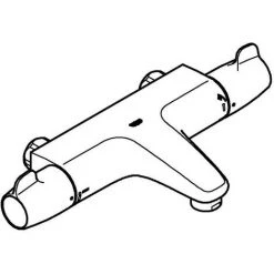 Grohe Grohtherm Special Thermostat-Wannenbatterie, Chrom 9 Grohe Grohtherm Special Thermostat-Wannenbatterie, Chrom -GROHE SHOP 58605845 4