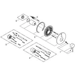 Grohe Essence UP-Einhand-Wannenbatterie Verchromt -GROHE SHOP 58605855 3