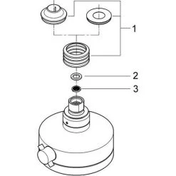 Grohe Relexa Deluxe 130 Kopfbrause 4 Strahlarten, Chrom -GROHE SHOP 58605872 3