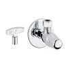 Grohe Atlanta Eckventil, Steckschlüssel-Oberteil, Chrom -GROHE SHOP 58605903 1