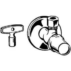 Grohe Atlanta Eckventil, Steckschlüssel-Oberteil, Chrom -GROHE SHOP 58605903 4