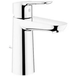 Grohe BauEdge Einhand-Waschtischbatterie, M-Size Mittelstellung Kalt, Chrom -GROHE SHOP 58605974 2