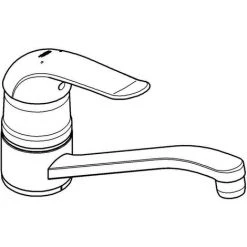 Grohe Euroeco Special Einhand-Spültischbatterie, Mit Temperaturbegrenzer, Chrom -GROHE SHOP 58605993 4