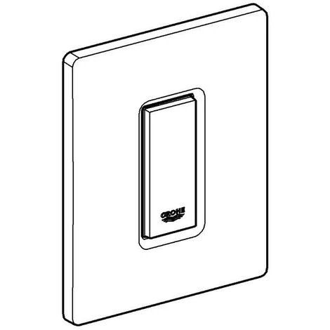 Grohe Skate Cosmopolitan Edelstahl-Abdeckplatte, Edelstahl 6 Grohe Skate Cosmopolitan Edelstahl-Abdeckplatte, Edelstahl – Bild 4