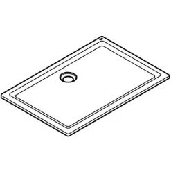 Grohe Acryl Duschwanne 800 X 1200, Alpinweiß -GROHE SHOP 58605999 2