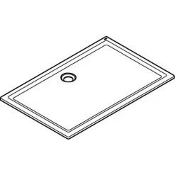 Grohe Acryl Duschwanne 900 X 1400, Alpinweiß -GROHE SHOP 58606000 2