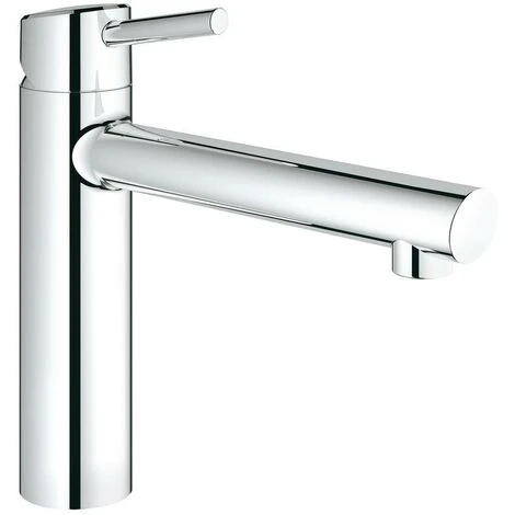 Grohe Concetto Einhand-Spültischbatterie, Mittelhoher Auslauf, Chrom 3 Grohe Concetto Einhand-Spültischbatterie, Mittelhoher Auslauf, Chrom