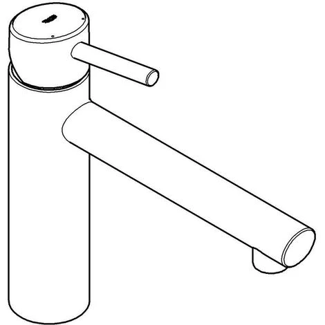 Grohe Concetto Einhand-Spültischbatterie, Mittelhoher Auslauf, Chrom 6 Grohe Concetto Einhand-Spültischbatterie, Mittelhoher Auslauf, Chrom – Bild 4