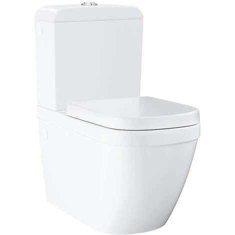 Grohe Ceramic Pack Stand-WC Der Spitzenklasse, Zulauf Unten (39462000) 3 Grohe Ceramic Pack Stand-WC Der Spitzenklasse, Zulauf Unten (39462000)