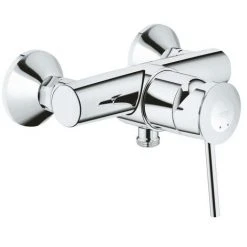 Grohe EH-Wannenbatt. Eurosmart 25243_3 Wandmontage Langer Hebel Chrom 25243003