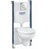 Grohe WC-Vorwand-Element Solido Compact 5-in-1 Set Spülrandlos Tiefspül WC 2 Grohe WC-Vorwand-Element Solido Compact 5-in-1 Set Spülrandlos Tiefspül WC -GROHE SHOP 59904388 1