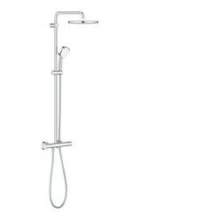 Duschsystem Tempesta 250 THM Rund Chrom Weiß Zurück - GROHE