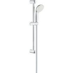 Grohe Grohtherm 800 Set Thermostat-Brausemischer + 2-Strahl-Handbrause + Brausestange + Schlauch + Ablage (34558000-TEMPESTA2) -GROHE SHOP 61890418 2