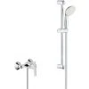 Grohe Pack Einhebelarmatur + Komplettes Brauseset 2 Düsen Tempesta 100 (MitigeurD1-TEMPESTA2) -GROHE SHOP 63440096 1