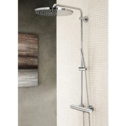 Grohe Rainshower System 400 Duschsystem Mit Thermostatbatterie Für Die Wandmontage (27174001) -GROHE SHOP 65847600 3