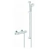 GROHE THM-Brausebatterie Grohtherm 1000 34256 Mit Brausegarnitur 900mm Chrom, 34256004 1 GROHE THM-Brausebatterie Grohtherm 1000 34256 Mit Brausegarnitur 900mm Chrom, 34256004 -GROHE SHOP 66016985 1