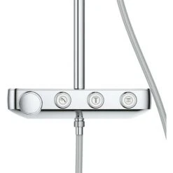 GROHE Euphoria SmartControl System 310 Duo | Duschsystem - Mit Thermostatbatterie, Handbrause, Duschstange & Brauseschlauch, 3 Strahlarten | Chrom | 26507000 -GROHE SHOP 66332887 2