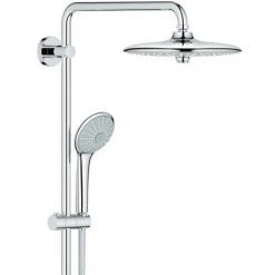 GROHE Euphoria System | Brause- & Duschsystem | Horizontal Schwenkbarer Brausearm | Mit Thermostat-Duscharmatur | Chrom | 27615001 8 GROHE Euphoria System | Brause- & Duschsystem | Horizontal Schwenkbarer Brausearm | Mit Thermostat-Duscharmatur | Chrom | 27615001 -GROHE SHOP 66333092 2
