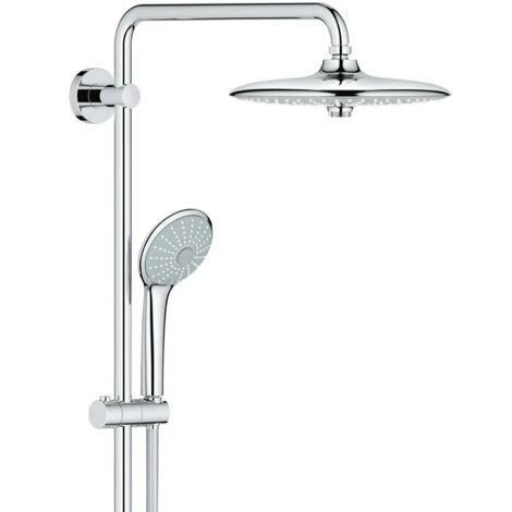 GROHE Euphoria System | Brause- & Duschsystem | Horizontal Schwenkbarer Brausearm | Mit Thermostat-Duscharmatur | Chrom | 27615001 4 GROHE Euphoria System | Brause- & Duschsystem | Horizontal Schwenkbarer Brausearm | Mit Thermostat-Duscharmatur | Chrom | 27615001 – Bild 2