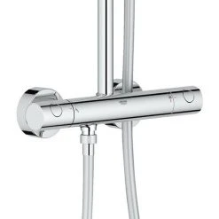 GROHE Euphoria System | Brause- & Duschsystem | Horizontal Schwenkbarer Brausearm | Mit Thermostat-Duscharmatur | Chrom | 27615001 9 GROHE Euphoria System | Brause- & Duschsystem | Horizontal Schwenkbarer Brausearm | Mit Thermostat-Duscharmatur | Chrom | 27615001 -GROHE SHOP 66333092 3