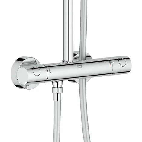 GROHE Euphoria System | Brause- & Duschsystem | Horizontal Schwenkbarer Brausearm | Mit Thermostat-Duscharmatur | Chrom | 27615001 5 GROHE Euphoria System | Brause- & Duschsystem | Horizontal Schwenkbarer Brausearm | Mit Thermostat-Duscharmatur | Chrom | 27615001 – Bild 3