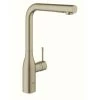 Grohe Essence Spültischarmatur, Ausziehbare Spülbrause Nickel Gebürstet -GROHE SHOP 68101409 1