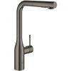 Grohe Essence Spültischarmatur, Ausziehbare Spülbrause Hard Graphite -GROHE SHOP 68101414 1