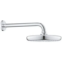 Grohe Grohtherm Unterputz Brausegarnitur Mit Thermostat, Kopfbrause 210 Mm + Handbrause Mit Wandhalterung, Chrom -GROHE SHOP 68146926 4